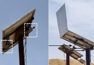 پاکسازی پنل‌های خورشیدی بدون آب و مواد شیمیایی