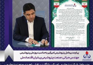 مهندس حیاتی: صنعت پتروشیمی پیشران اقتصاد ملی