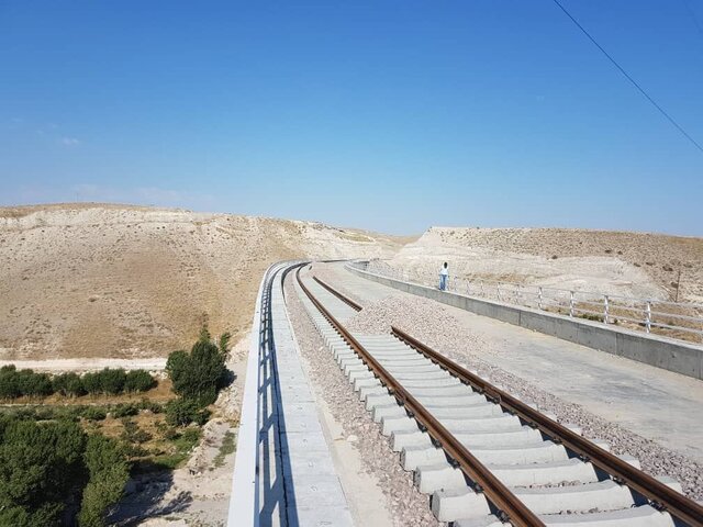 افتتاح راه‌آهن میانه – اردبیل کمتر از یک ماه دیگر
