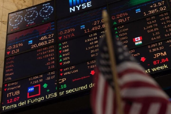دود شدن ۲ هزار و ۲۰۰ میلیارد دلار ارزش شرکت های S&P500 بورس آمریکا
