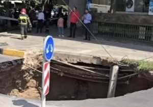 مدیریت منابع آب؛ راهکار مقابله با فرونشست اصفهان/فروریزش اخیر ناشی از شکستگی خط فاضلاب بود
