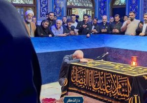 پزشکیان به مزار رهبر شهید انقلاب ادای احترام کرد